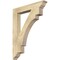Ekena Millwork Merced Traditional Rough Sawn Bracket, Douglas Fir, 4"W x 28"D x 36"H BKT04X28X36MRC01RDF - alternate 1
